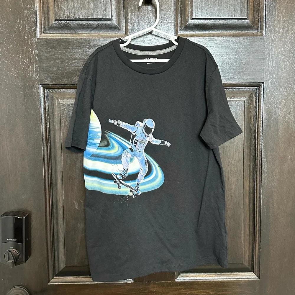 Old Navy Boys XL (14-16) Space Shirt